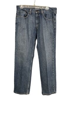Signature by Levi Strauss Mens Relaxed Straight Jeans Medium Wash 5-Pocket 34x30